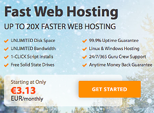 Up to 20x Faster Hosting 50% OFF